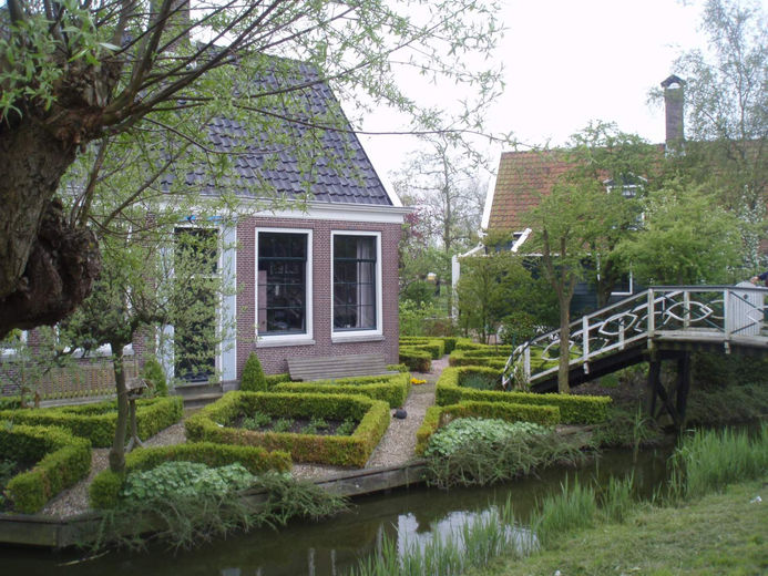 Нидерланды Голландия деревни Заансе Сханс и Волендам отзыв о поездке