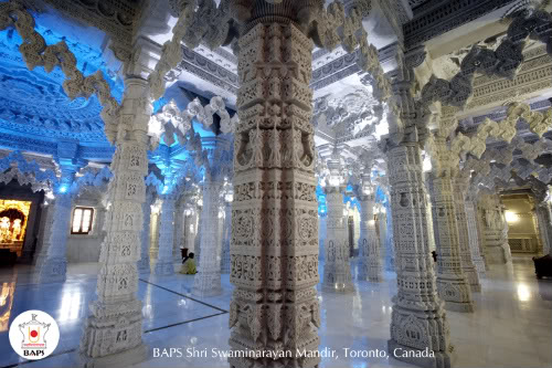 Канада Торонто отзыв о посещении храма Храма Шри Сваминараян Мандир