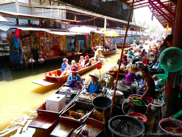 Тайланд Плавучий рынок отзыв о посещении