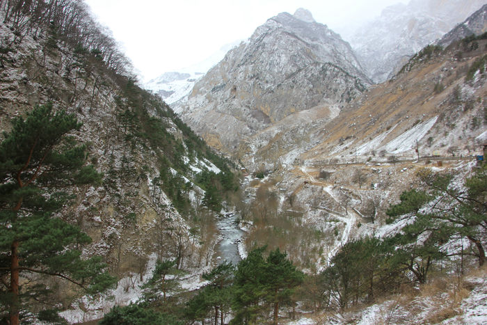 Северная Осетия зимой отзыв о поездке